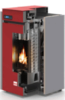 Vue éclatée chaudière à granulés