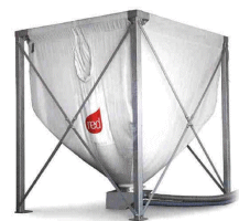 Silo textile pour granulés de bois